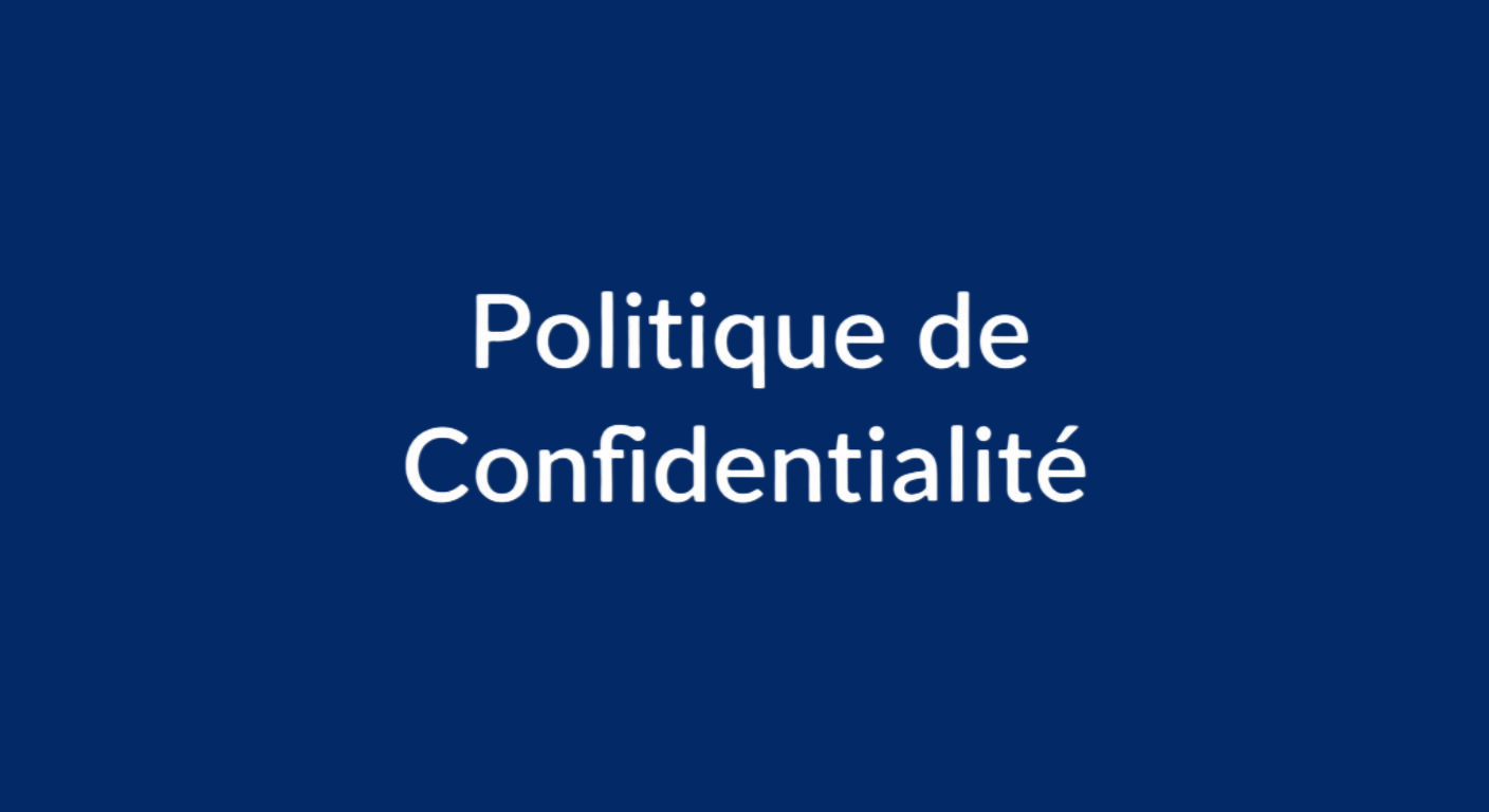 Politique de Confidentialité